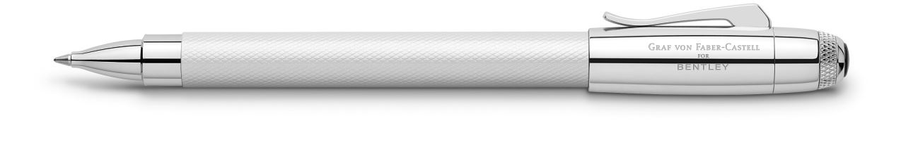 Graf-von-Faber-Castell - Rollerball pen Bentley White Satin