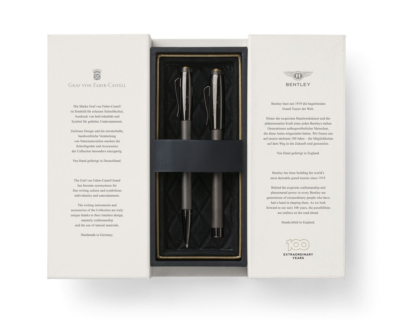 Graf-von-Faber-Castell - Fountain pen Bentley Limited Edition Centenary M