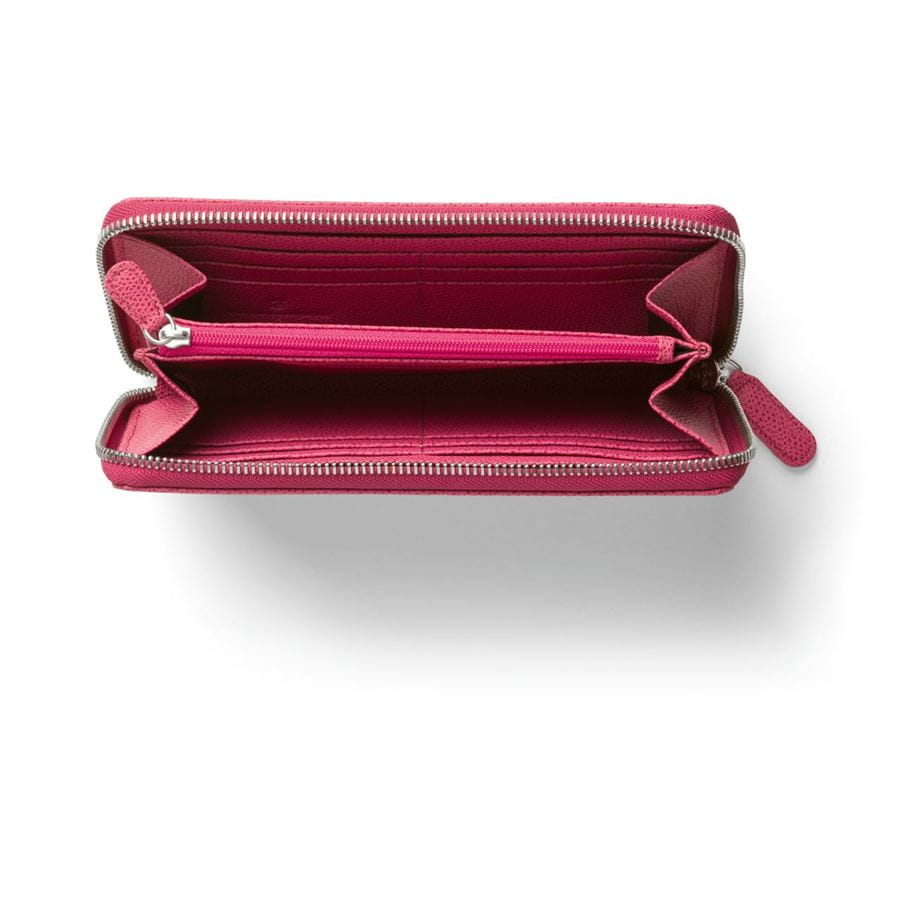Graf-von-Faber-Castell - Ladies' purse Epsom with zipper, Electric Pink