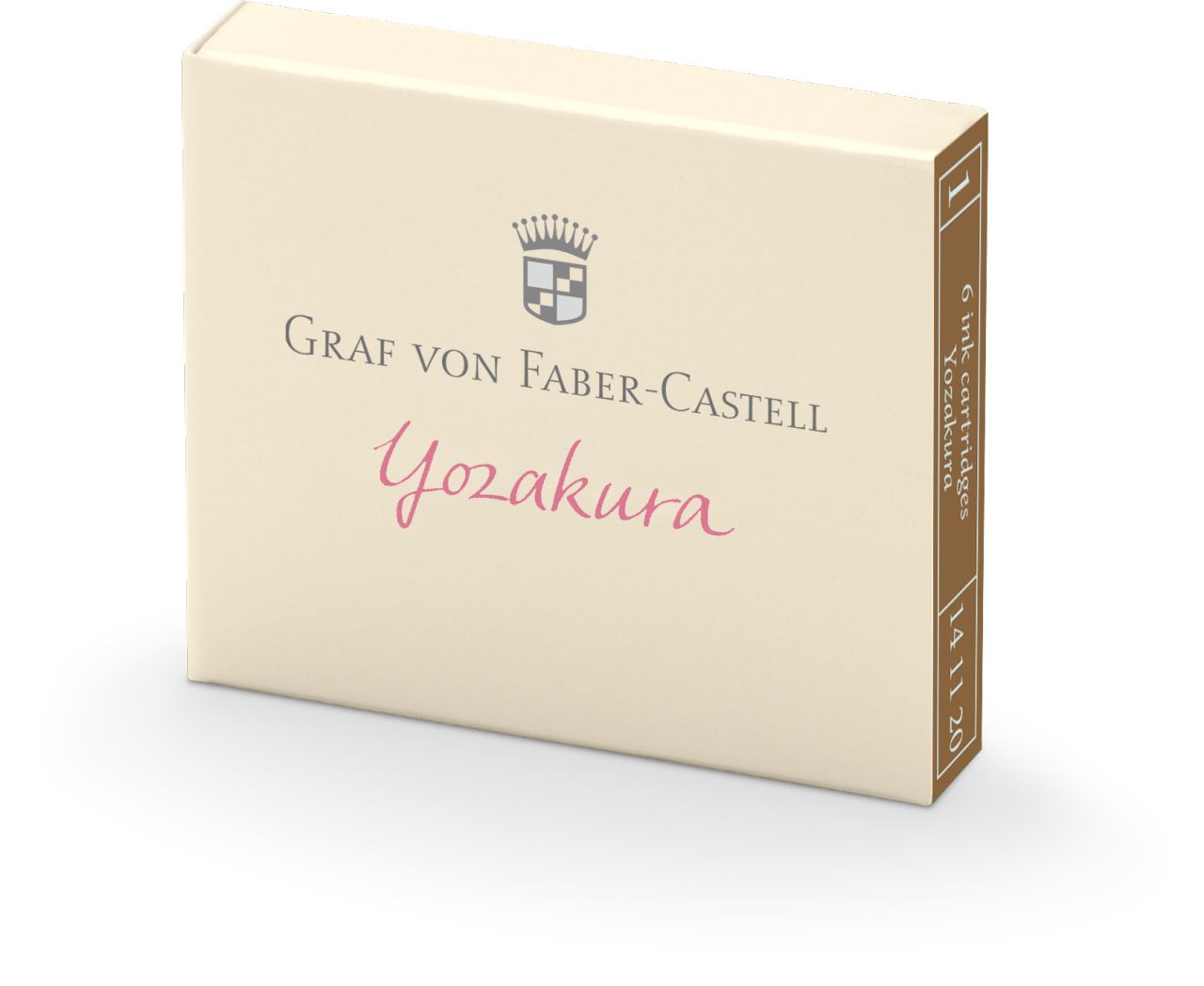 Graf-von-Faber-Castell - 6 ink cartridges Yozakura