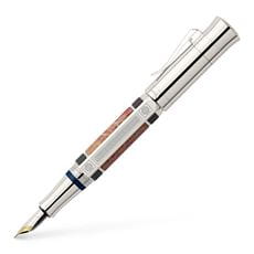 Graf-von-Faber-Castell - Fountain pen, Pen of the Year 2014 platinum-plated, Broad